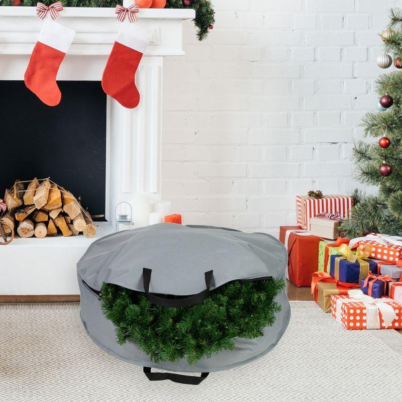 Northlight Seasonal Wreath Storage