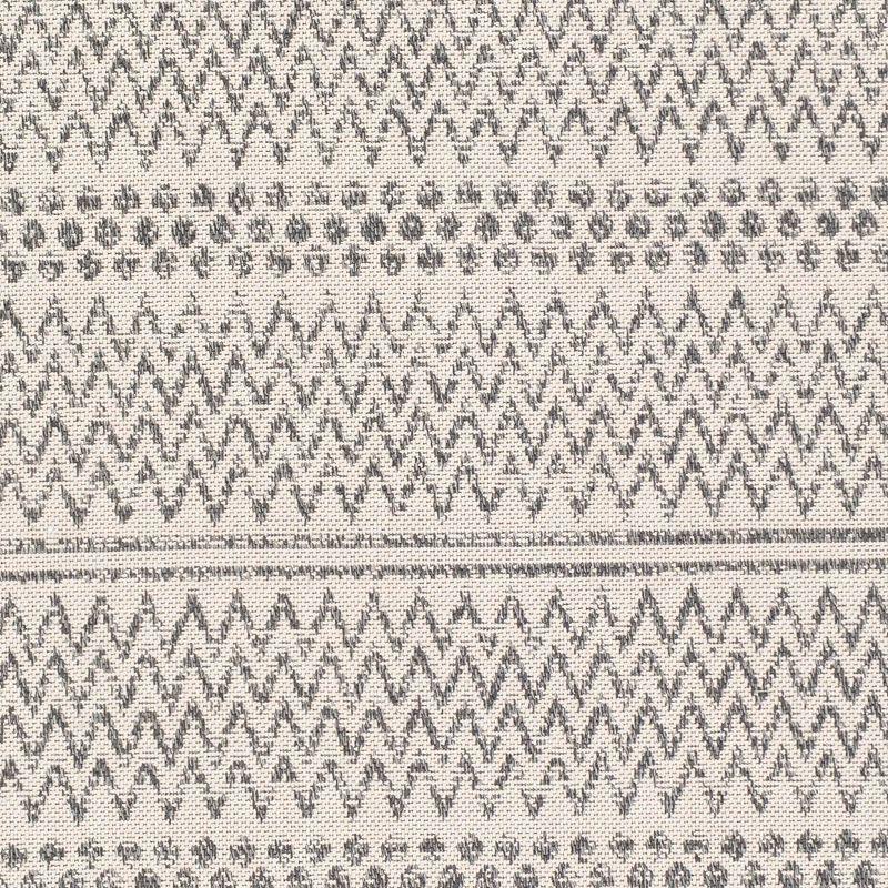 Aarau 8' x 10' Silver Gray Wool and Cotton Washable Rug