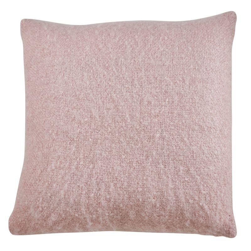 Faux Mohair Throw Pillow Cover - Saro Lifestyle