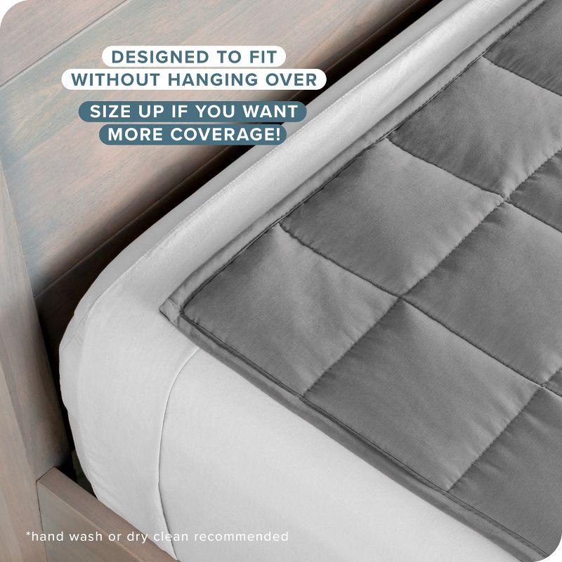 Bare Home Cotton Twill Weighted Blanket
