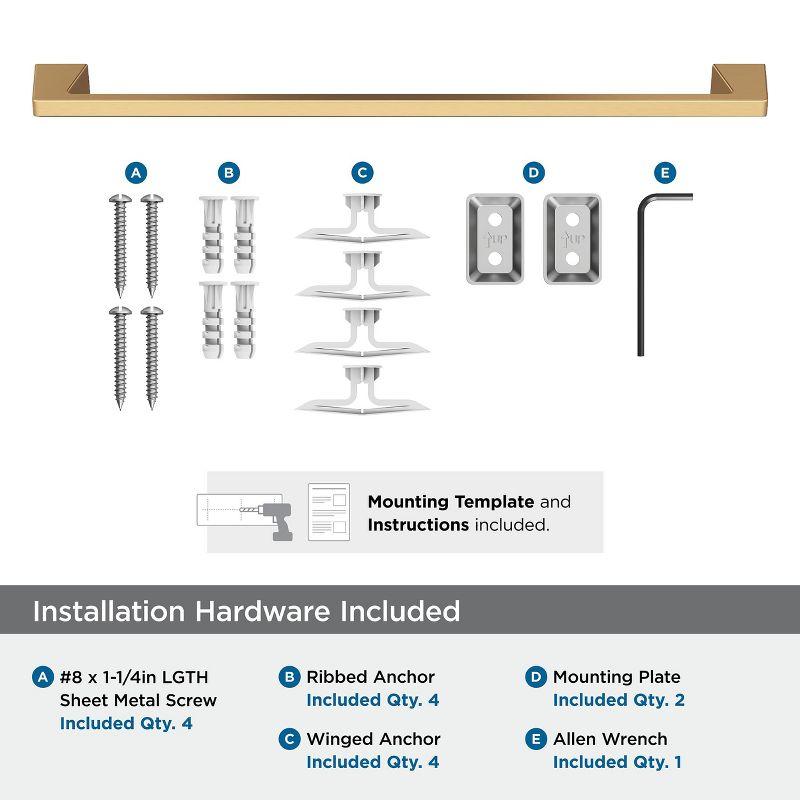Amerock Blackrock Wall Mounted Towel Bar BH36004CZ