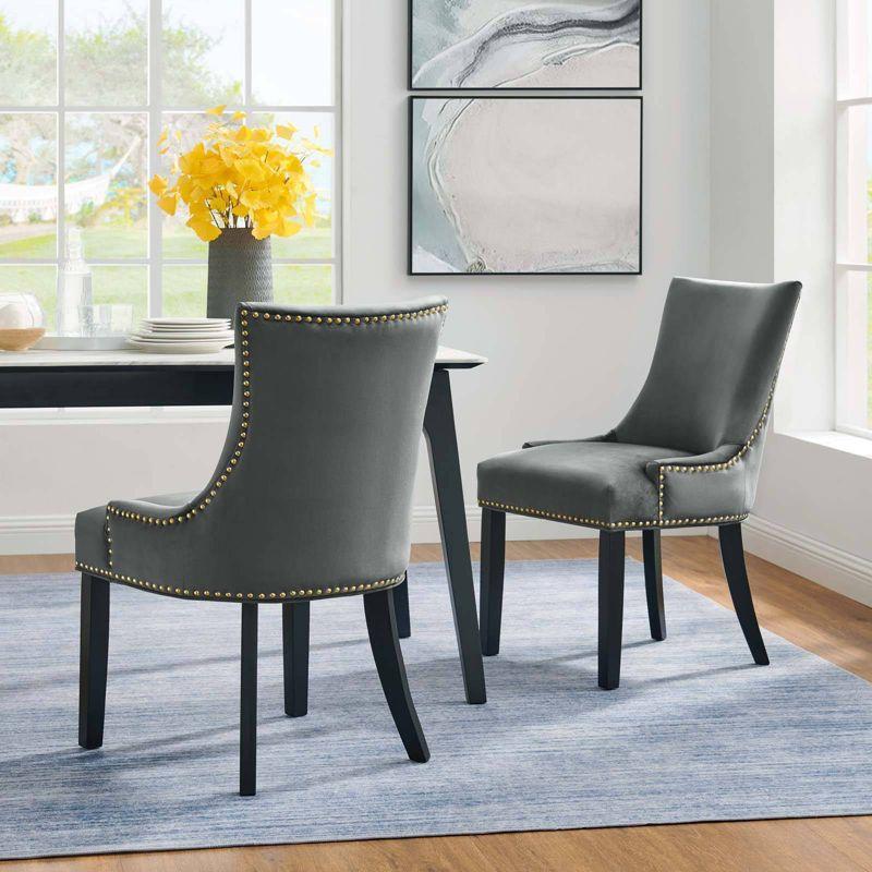 Marquis Performance Velvet Dining Chairs by Modway