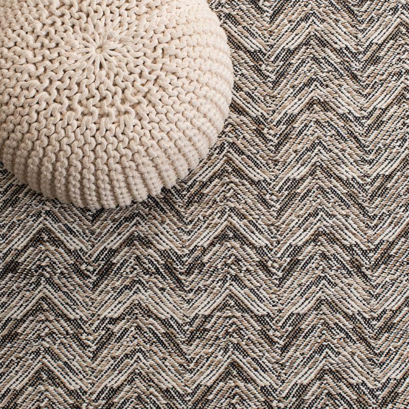 Kilim KLM729 Flat Weave Area Rug - Beige/Black - 8'x10' - Safavieh