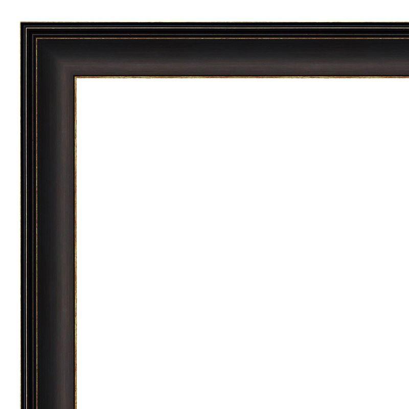 32" x 26" Trio Framed Wall Mirror Oil Rubbed Bronze - Amanti Art: Beveled, No Assembly Required