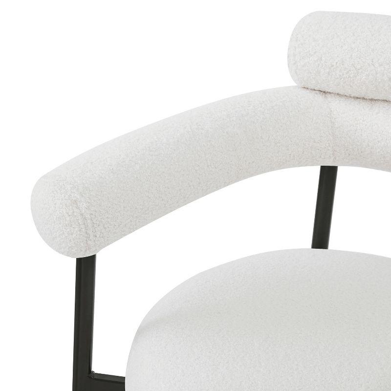 Christopher Knight Home Rylan Upholstered Armchair Dining Chairs