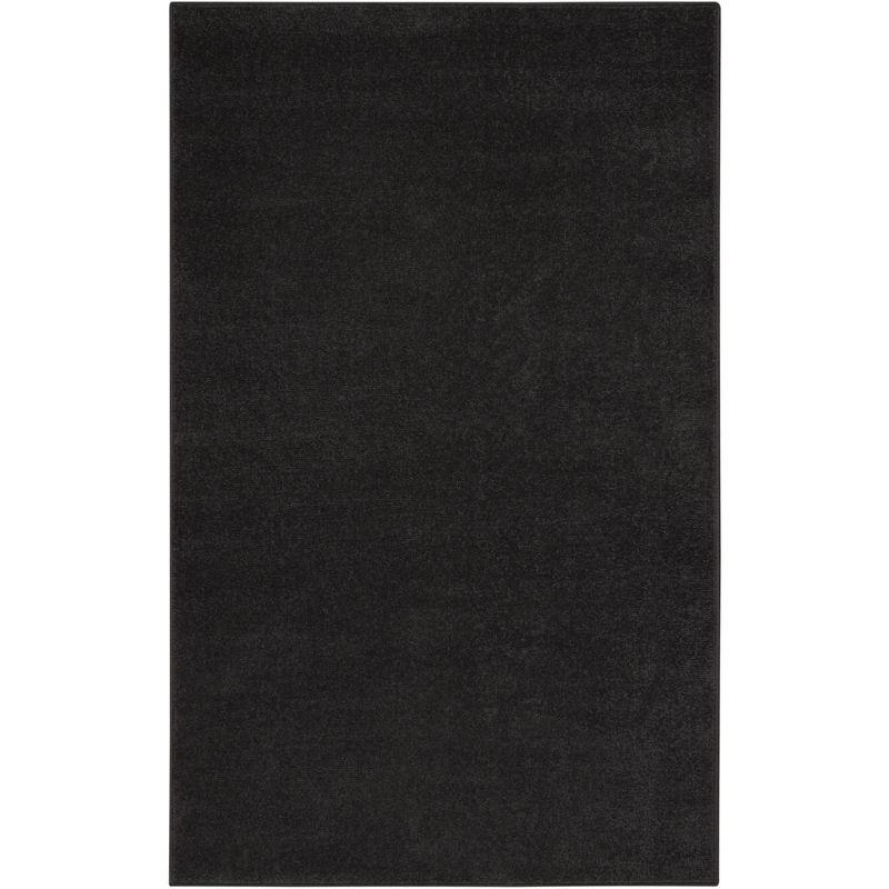 Yolonda Modern Black Area Rug