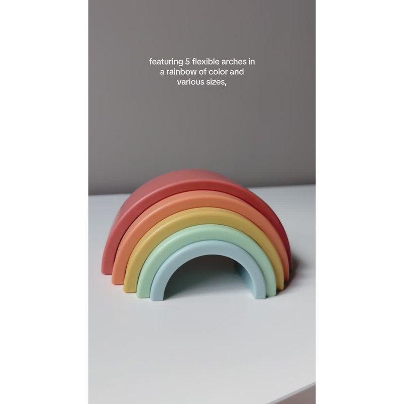 Itzy Ritzy Rainbow Stacker Toy
