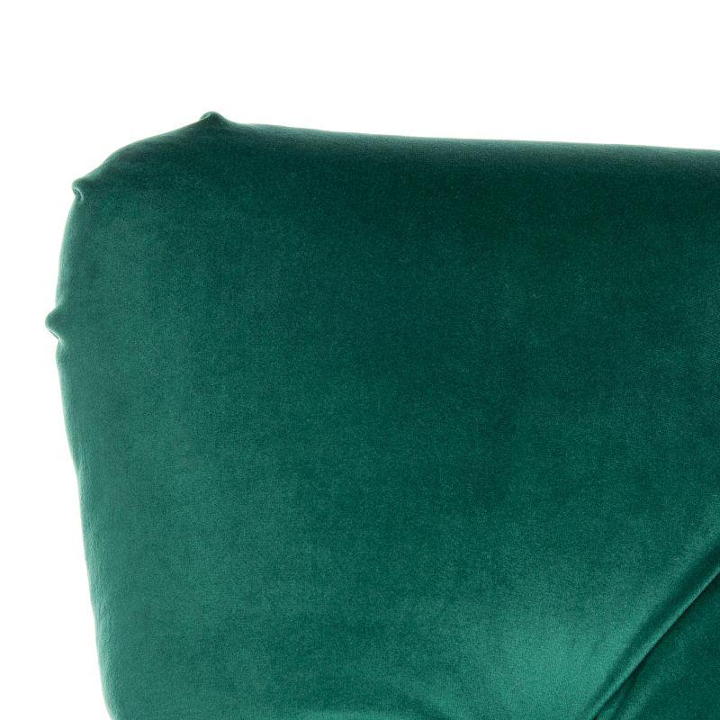 Colin Chair - HUD8212 - Emerald/Espresso - Safavieh