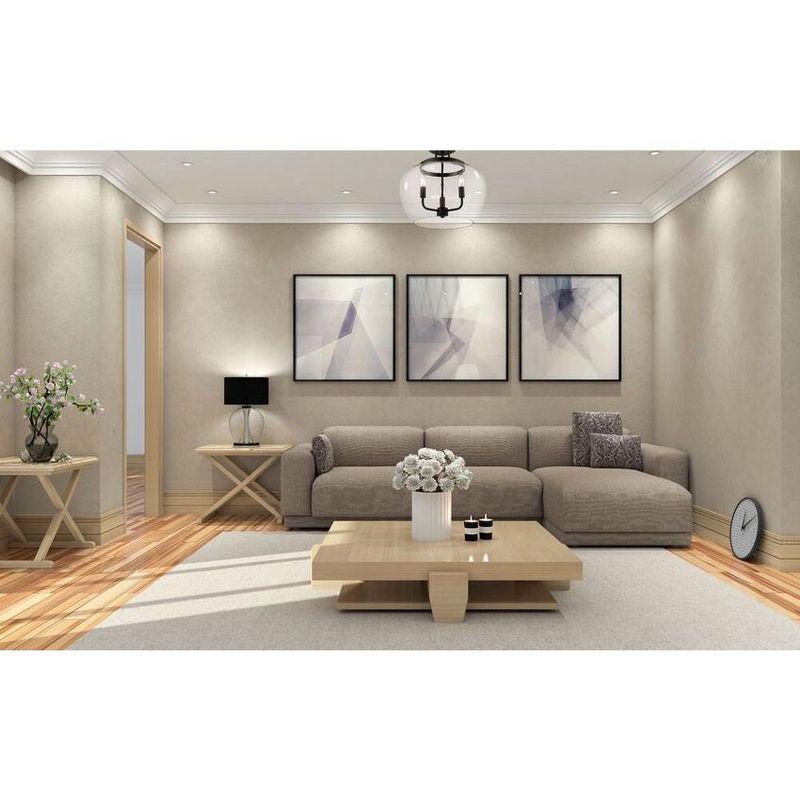 Z-Lite Joliet 3 - Light Semi-Flush Mount in  Olde Brass