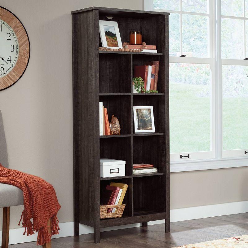 Blade Walnut Tall 9-Cube Storage Bookcase