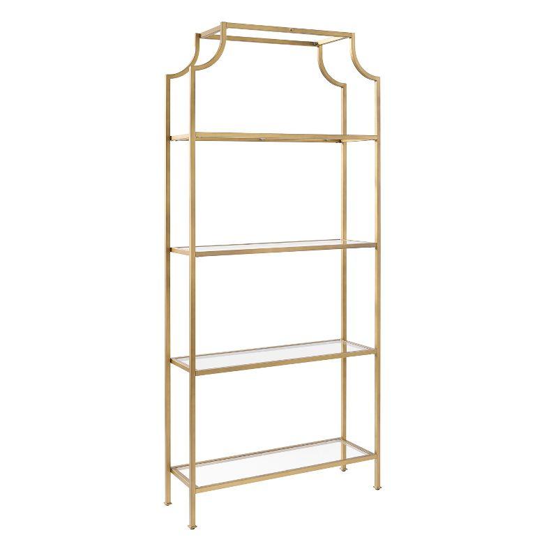 80.5&#34; Aimee Etagere Gold - Crosley