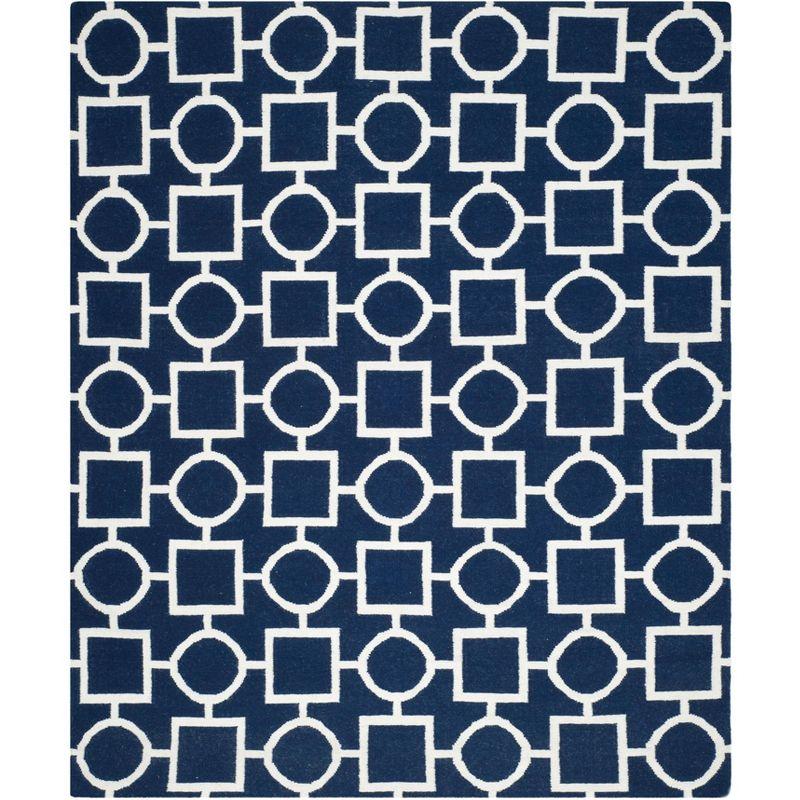 Dhurries DHU639 Hand Woven Area Rug  - Safavieh