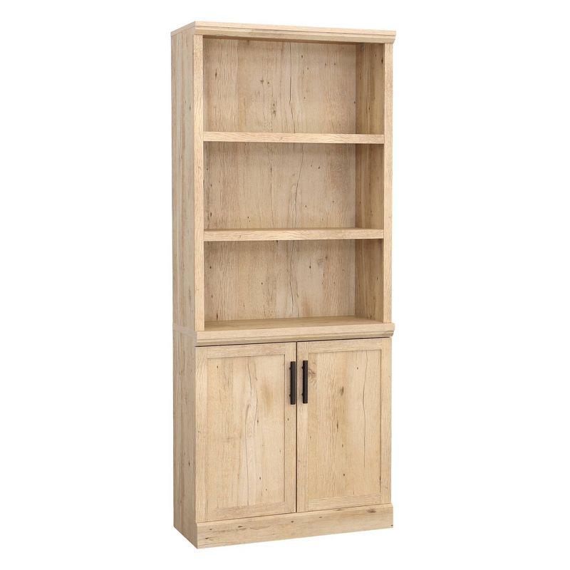 Prime Oak Adjustable Kids Bookcase with Black Hardware