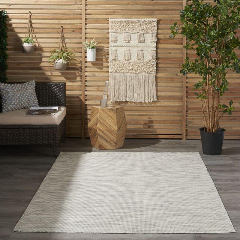 Nourison Positano Solid Indoor Outdoor Rug