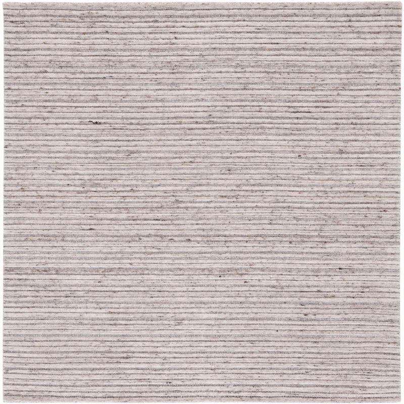 Elements ELM701 Hand Woven Area Rug - Beige - 6'x6' - Safavieh.