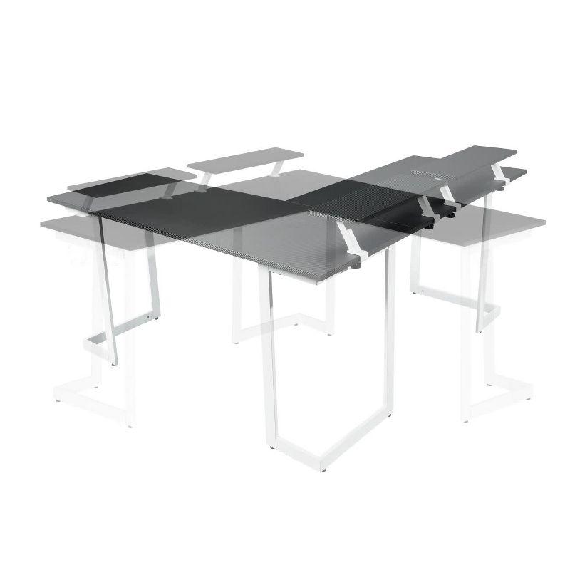 L-Shaped Metal Base Accent