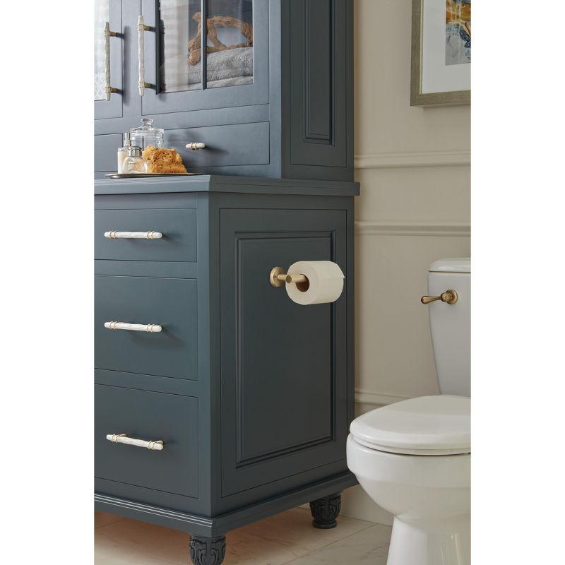 Amerock Arrondi™ Wall Mount Toilet Paper Holder BH26540BBZ