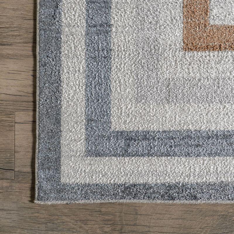 Nuloom Alienor Striped Pet Friendly Machine Washable Area Rug, 3' x 5', Multicolor