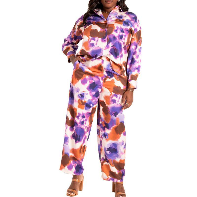 Woman Within Women's Plus Size Long Hooded Taslon Jacket - 22/24, Bark