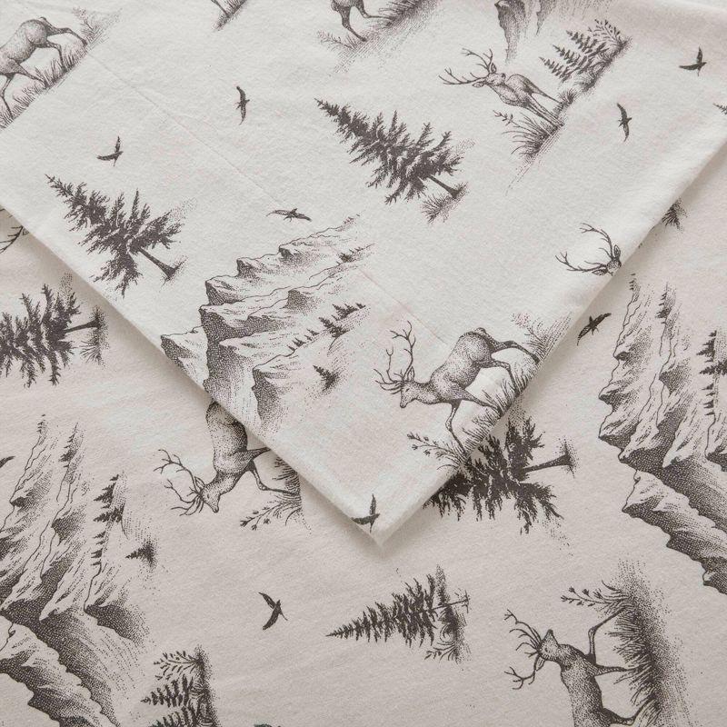 Woolrich 100% Cotton Flannel Sheet Set