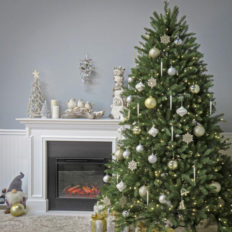 Prelit Dunhill Fir Artificial Christmas Tree Clear Lights - National Tree Company