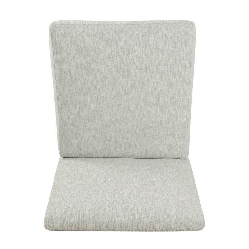 Kolbe Dining Chair Sustainable Gray Woven - HomePop