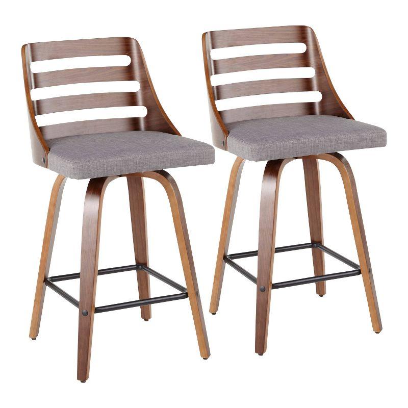 LumiSource Trevi 26" Fixed-height Counter Stool - Set Of 2