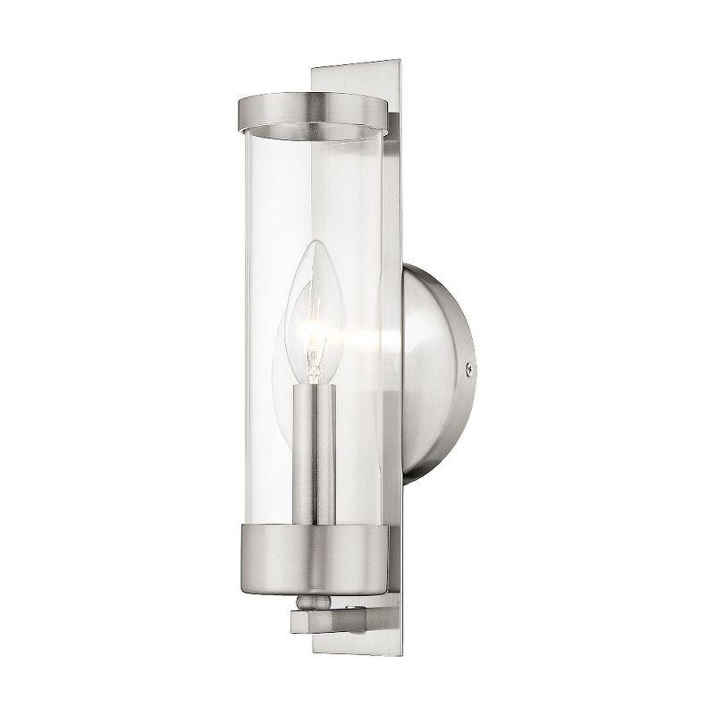 Livex Lighting Castleton 1 - Light Sconce in  Brushed Nickel