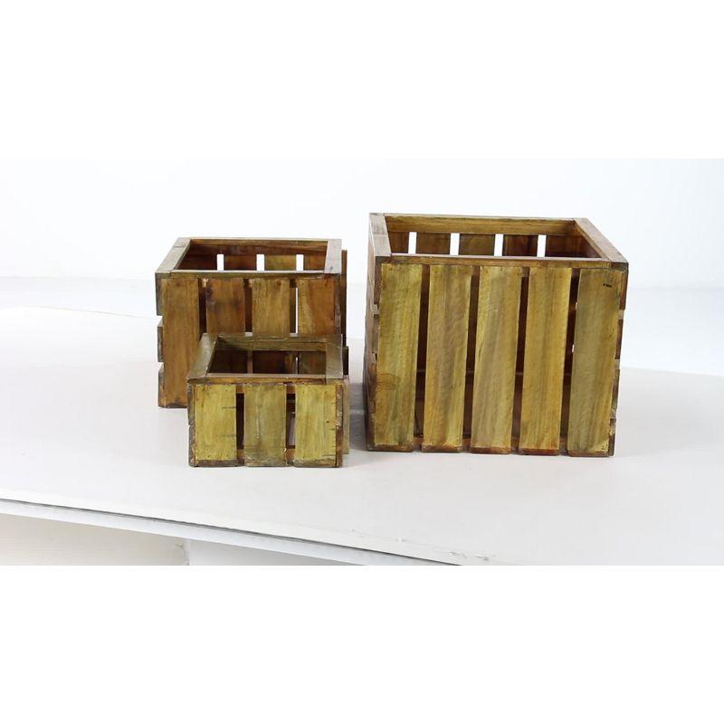 Sand & Stable™ Solid Wood Crate