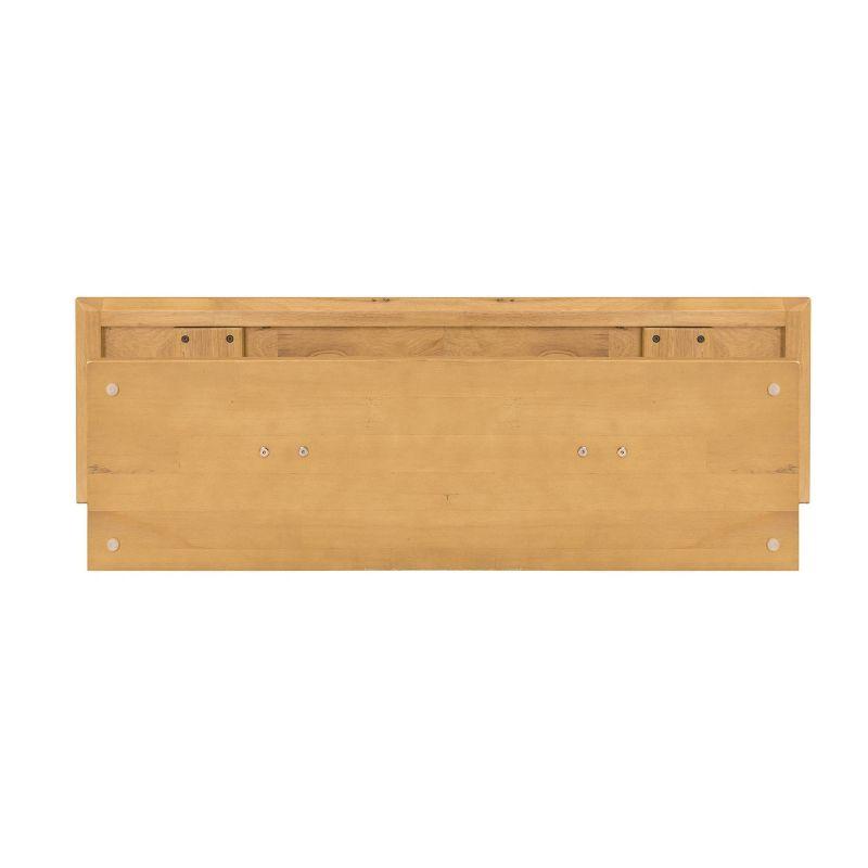 Rasmus Console Table Honeycomb - Boraam: Acacia Wood, Transitional Style, for Living Room & Hallway