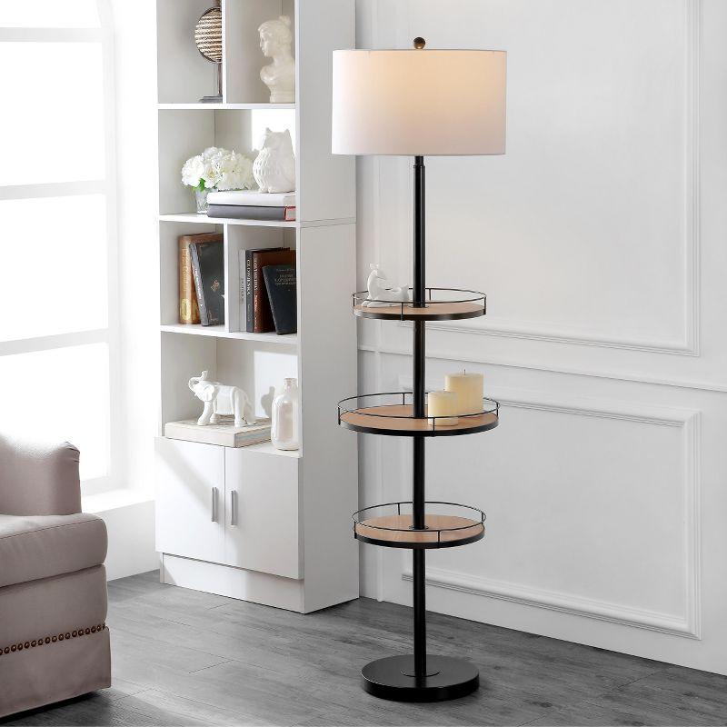 Bello Floor Lamp - Matte Black - Safavieh