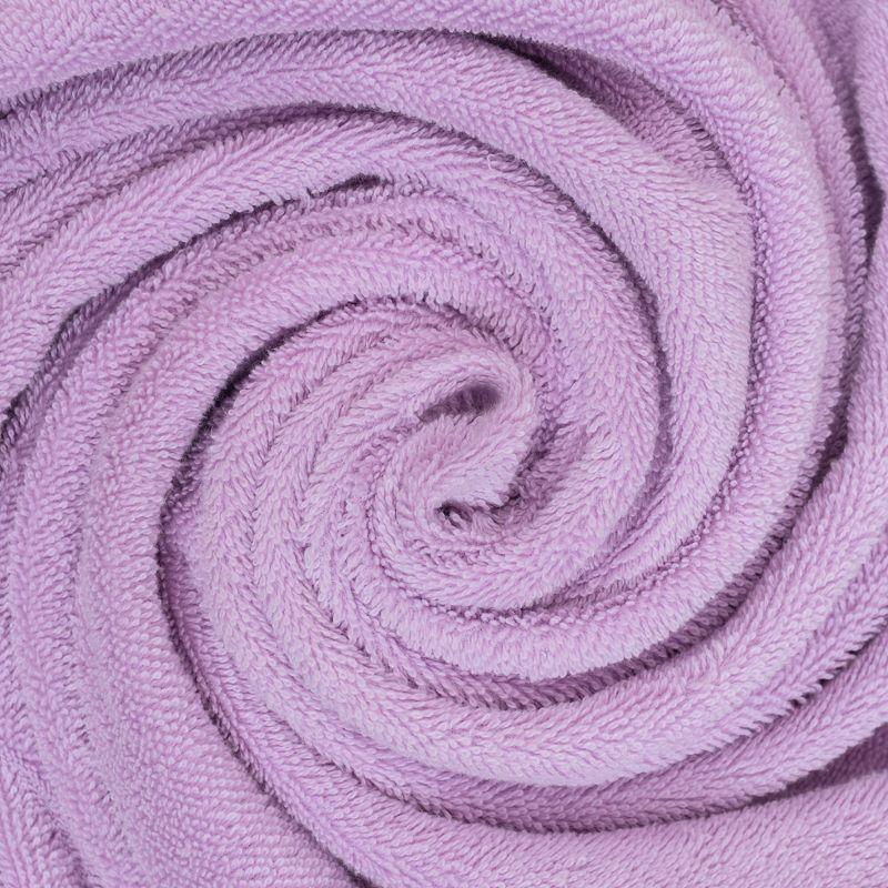 Alpine Swiss 100% Cotton Towel Set 2 Piece Soft and Absorbent 500 GSM Face Towels 13" x 13" Lilac