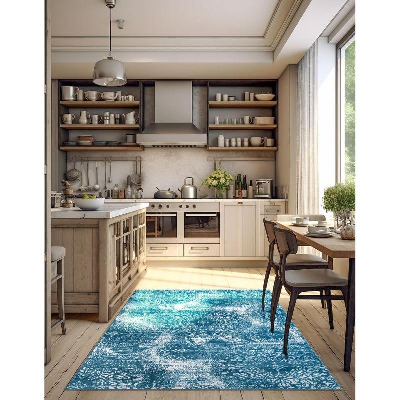 Unique Loom Sofia Grand Floral Indoor Woven Area Rug