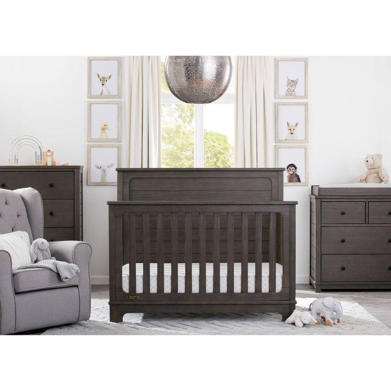 Simmons Kids' Slumbertime Monterey 4-in-1 Convertible Crib