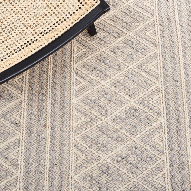 Trace TRC229 Hand Tufted Area Rug - Grey/Beige - 8'x10' - Safavieh.