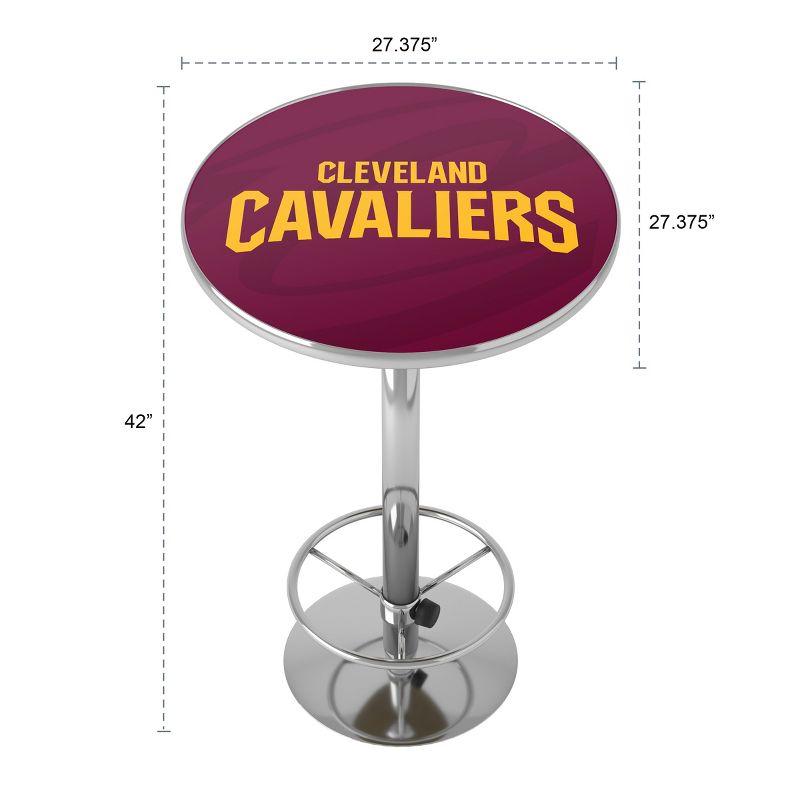 Trademark Global NBA Round Metal Base Dining Table