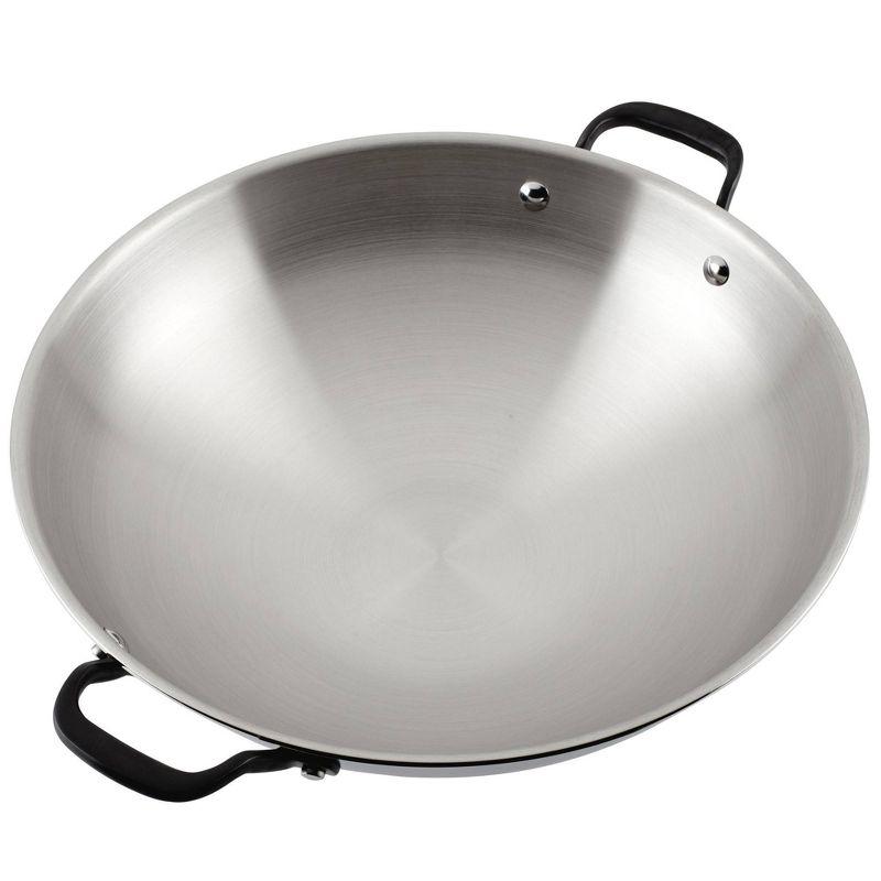 KitchenAid 5-Ply Clad Stainless Steel 15" Wok