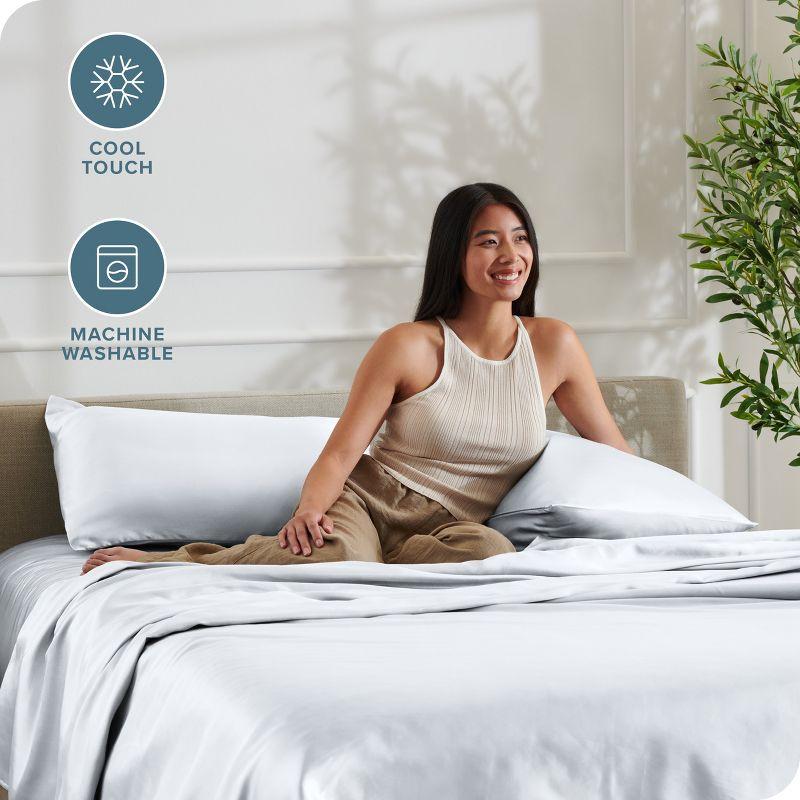 Bare Home Satin Sheet Set