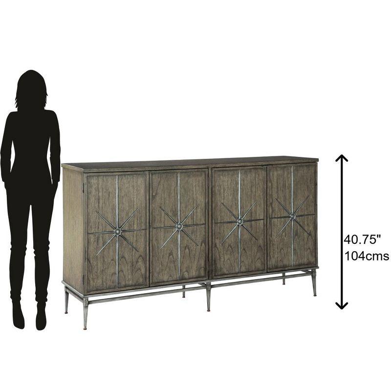 Hekman Four Door Entertainment Cabinet 28022 Special Reserve