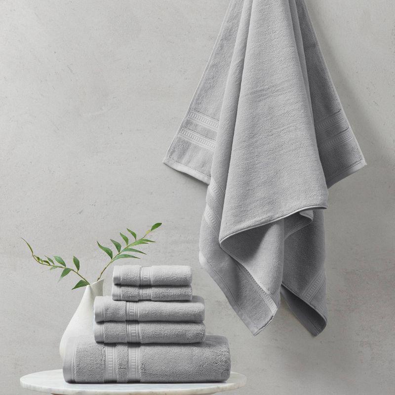 Beautyrest Plume 100% Cotton Feather Touch Antimicrobial Towel 6 Piece Set