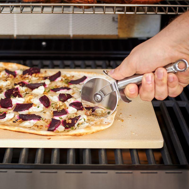 Rosle Silver Stainless Steel Ergonomic Pizza Cutter