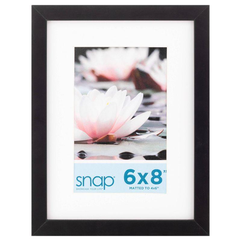 SNAP Wall Picture Frame with Single Mat Picture