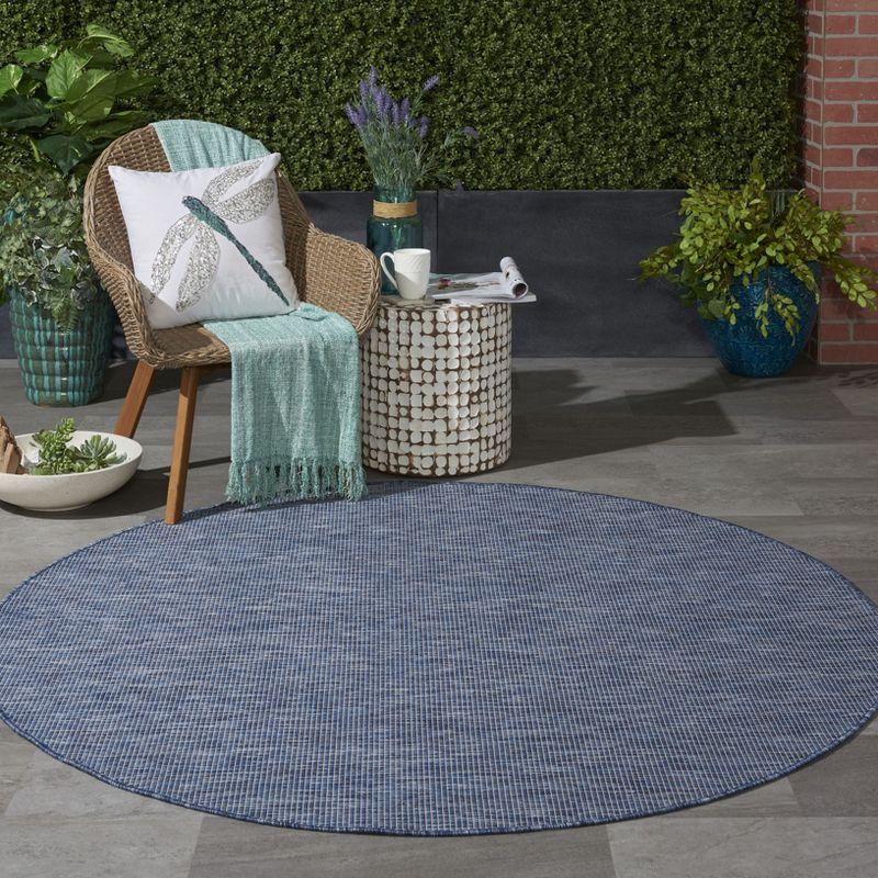 Nourison Positano Solid Indoor Outdoor Rug