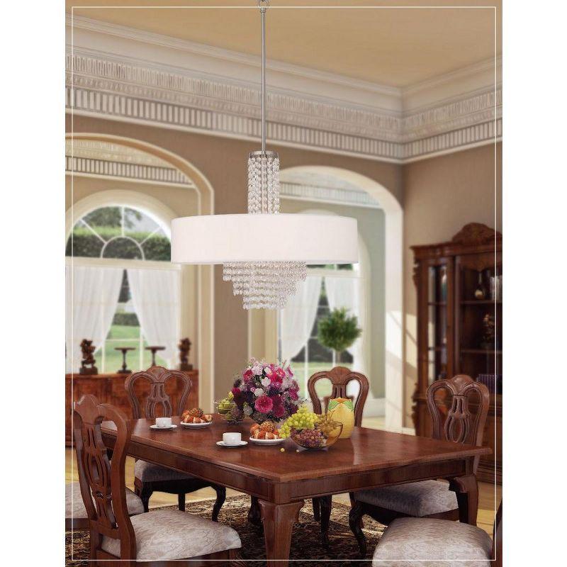 Livex Lighting Carlisle 5 - Light Chandelier in  Brushed Nickel