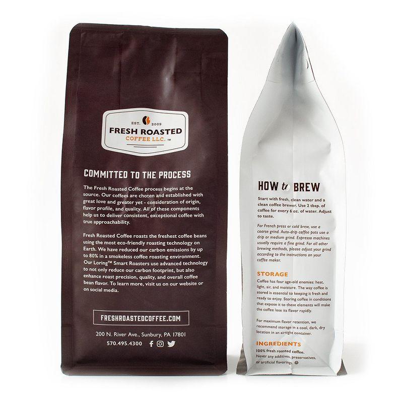 Fresh Roasted Coffee, French Roast Artisan Blend, Dark Roast Ground Coffee - 2lb