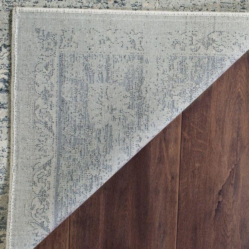 Vintage VTG113 Power Loomed Indoor Skid-Resistant Area Rug - Light Blue - 5'3"x7'6" - Safavieh