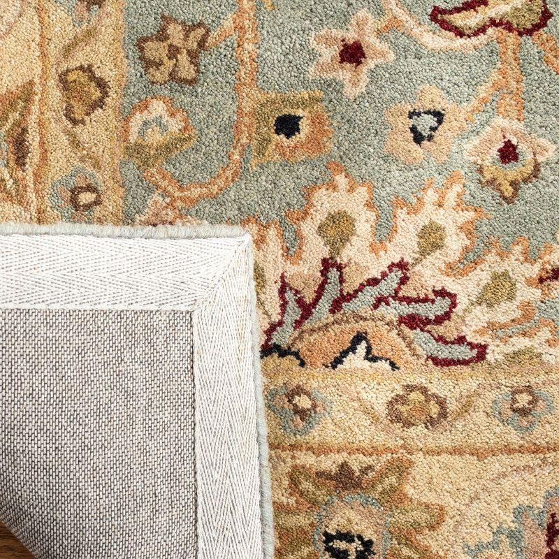 Antiquity AT249 Hand Tufted Accent Rug - Light Blue/Ivory - 2'x3' - Safavieh.