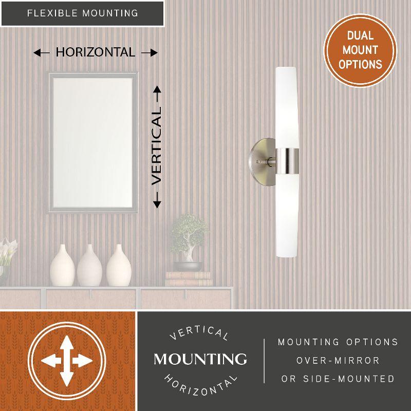 Vaxcel Elliot 2 - Light Dimmable Vanity Light