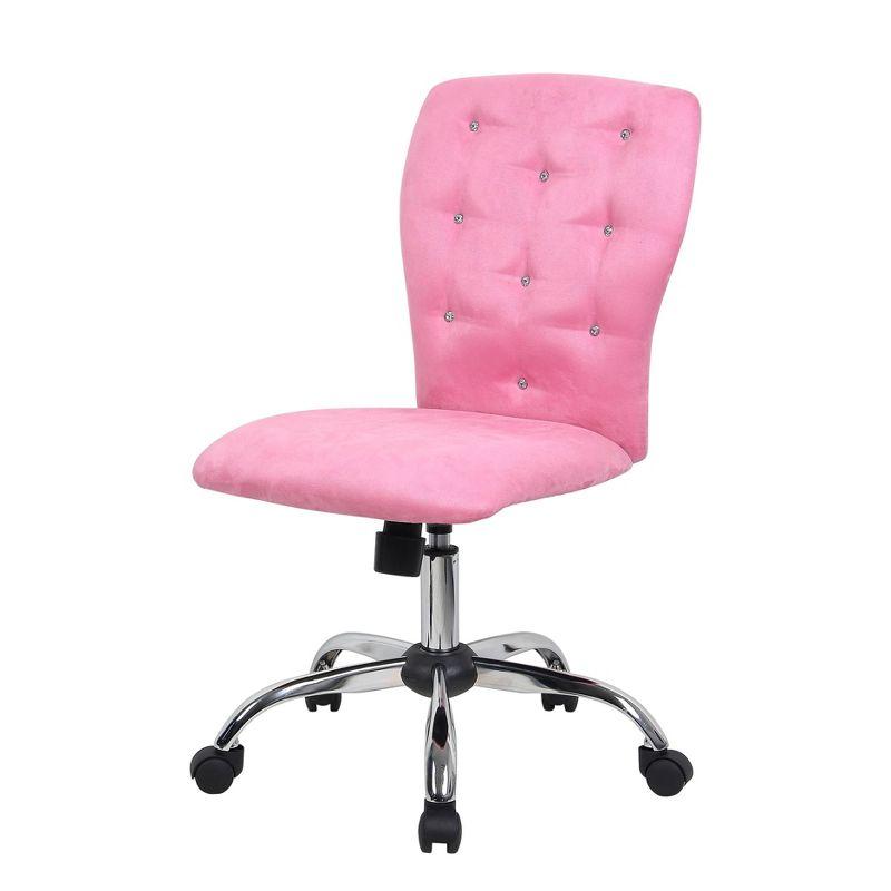 Microfiber Task Chair with Tufting - Boss Office Products