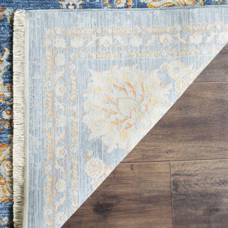 Vintage Persian VTP469 Power Loomed Indoor Area Rug - Turquoise/Multi - 5'x7'6" - Safavieh.